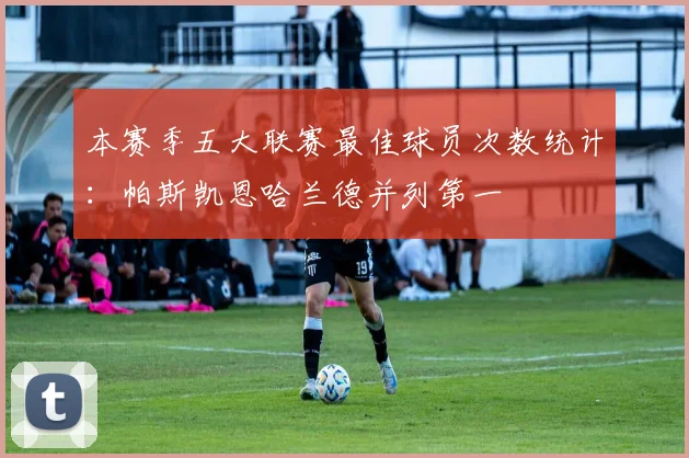 本赛季五大联赛最佳球员次数统计：帕斯凯恩哈兰德并列第一