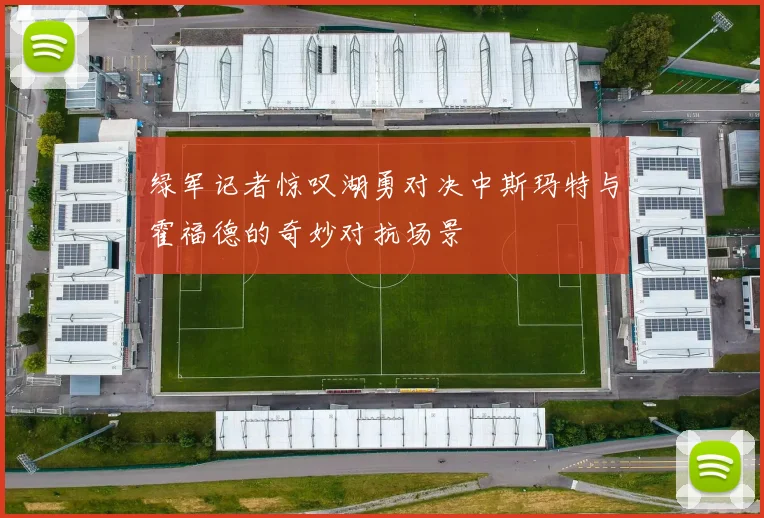 绿军记者惊叹湖勇对决中斯玛特与霍福德的奇妙对抗场景